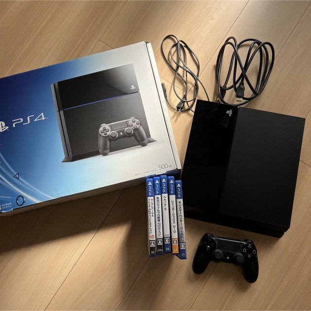 PS4 プレステ4 本体 ブラック CUH-1100AB01 500G  黒