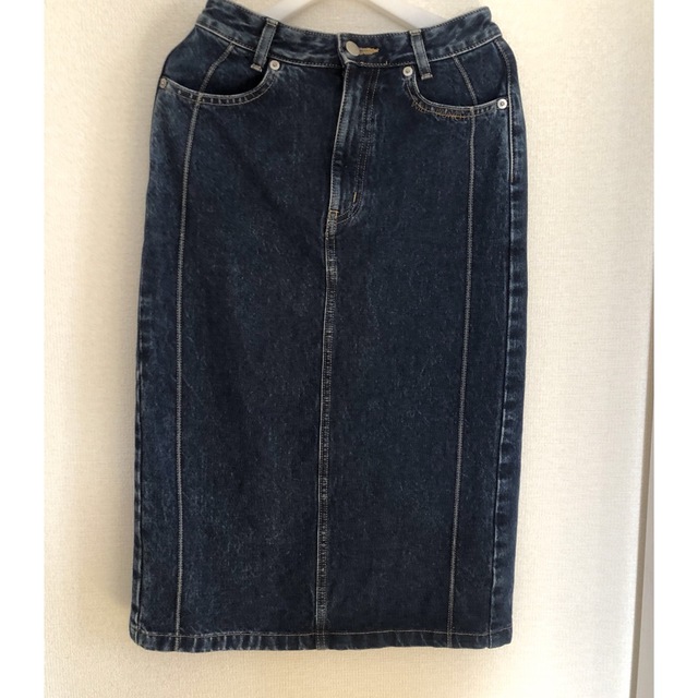 juemi デニムスカート　 レディースのスカート(ひざ丈スカート)の商品写真