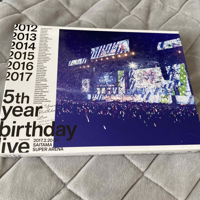 乃木坂46(ノギザカフォーティーシックス)の5th　YEAR　BIRTHDAY　LIVE　2017．2．20-22　SAIT エンタメ/ホビーのDVD/ブルーレイ(アイドル)の商品写真