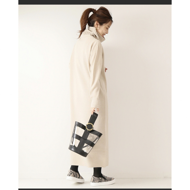 Spick & Span 完売日本製 定価20000円 カシミヤウールワンピース