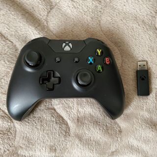 エックスボックス(Xbox)のXBOX　〈やっこさん様専用〉コントローラー　ワイヤレスアダプター　セット(その他)