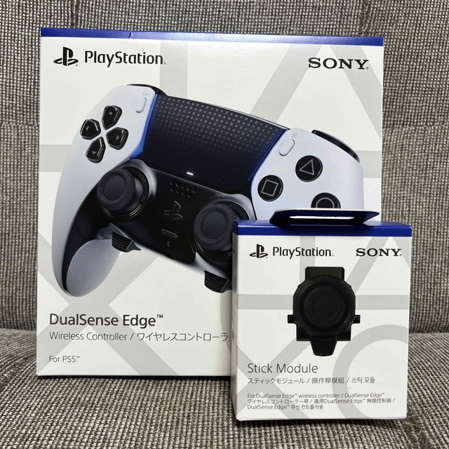 DualSense Edge ワイヤレスコントローラー + スティックモジュール