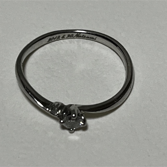 JEWELRY TSUTSUMI(ジュエリーツツミ)のTSUTSUMI リング　ダイヤモンド　プラチナ　ピンキーリング レディースのアクセサリー(リング(指輪))の商品写真