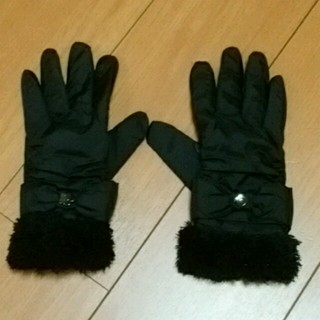 マリークワント(MARY QUANT)のb777190様専用  MARY QUANT　手袋　グローブ　黒　(手袋)