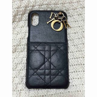 クリスチャンディオール(Christian Dior)のDior iPhoneX/XS ケース　ブラック(その他)