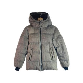 モンクレール(MONCLER)の★モンクレール ハウンドトゥース チェックウール ダウンジャケット size0(ダウンジャケット)