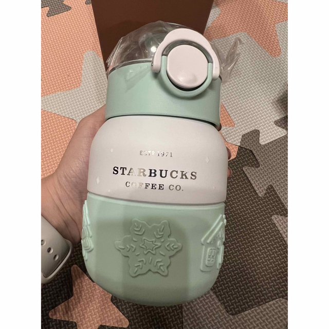 Starbucks(スターバックス)の海外限定Starbucksスタバ ストロー ステンレス タンブラー 375ml インテリア/住まい/日用品のキッチン/食器(タンブラー)の商品写真