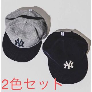 ビームス(BEAMS)のBEAMS × loopwheeler × new era 2個セット(キャップ)