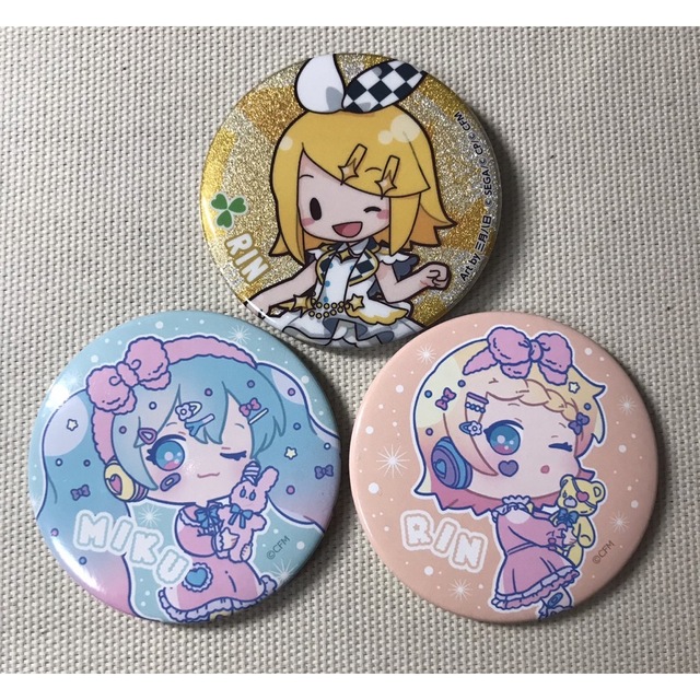 プロセカ まとめ売り アクスタ アクキー グリッター缶バッジ ライブ