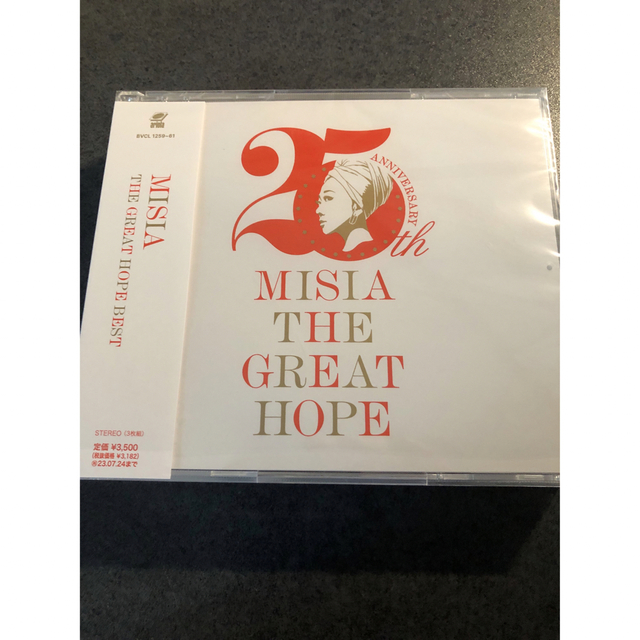 MISIA THE GREAT HOPE BEST(通常盤)【3CD】 エンタメ/ホビーのCD(ポップス/ロック(邦楽))の商品写真