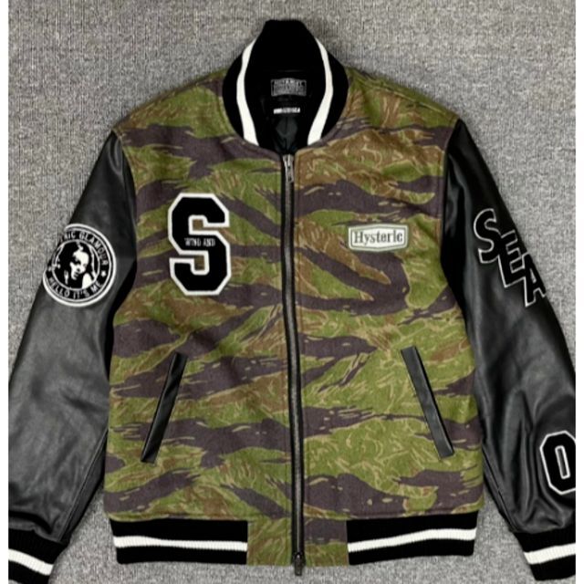 海外輸入】 HYSTERIC GLAMOUR X WDS VARSITY JACKET ブルゾン - www