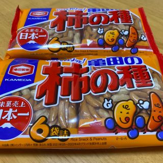 カメダセイカ(亀田製菓)の亀田製菓　柿の種190g(6袋詰)              3個(菓子/デザート)