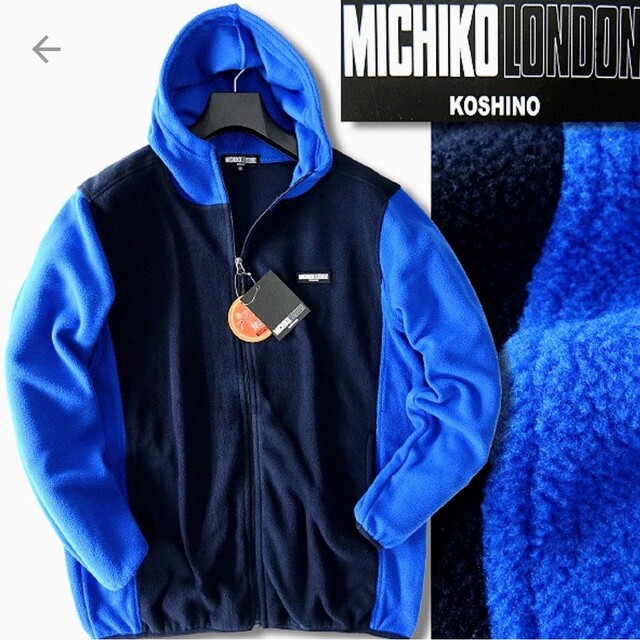 MICHIKO LONDON(ミチコロンドン)のMICHIKO.LONDON.フリースフ-ドパ-カ-.L メンズのジャケット/アウター(ブルゾン)の商品写真