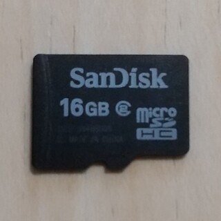 サンディスク(SanDisk)のマイクロsdカード　16g(その他)