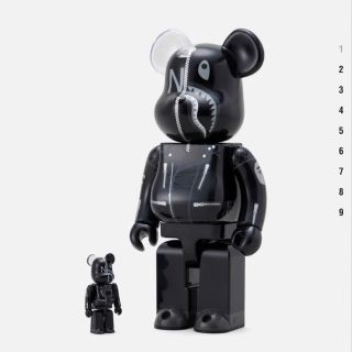 ネイバーフッド(NEIGHBORHOOD)のBE@RBRICK BAPE × NEIGHBORHOOD 100%&400%(フィギュア)