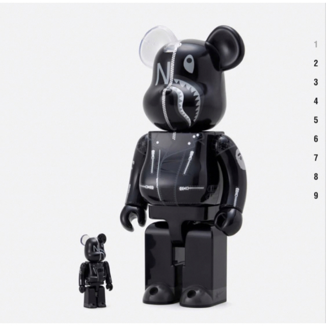 NEIGHBORHOOD BAPE NBHD SHARK BE@RBRICK