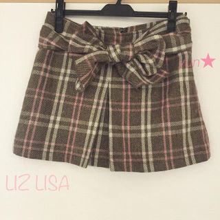 リズリサ(LIZ LISA)の新品リズリサ★チェックミニスカート(ミニスカート)