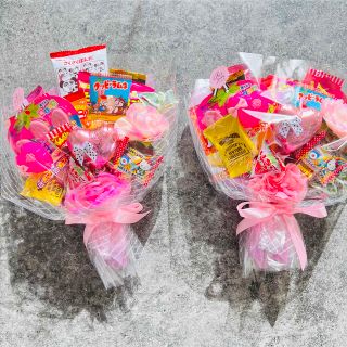 お菓子ブーケ　バレンタイン　友チョコ　ホワイトデー　誕生日　卒業　卒園　バルーン(菓子/デザート)