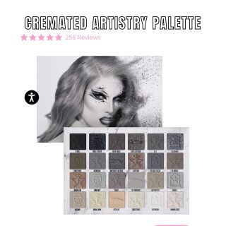 セフォラ(Sephora)のジェフェリースター　CREMATED(アイシャドウ)