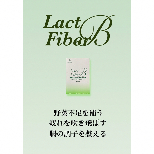 副腎と腸のHigh qualityサプリ【ラクトファイバーB】食品/飲料/酒