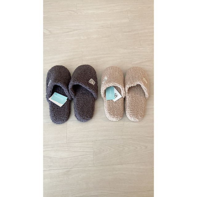 kashwere(カシウエア) スリッパ ペア【タグ付き・未使用