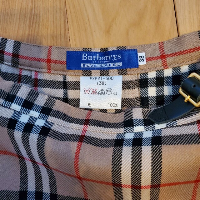 BURBERRY BLUE LABEL(バーバリーブルーレーベル)のBURBERRY☆ミニ丈スカート レディースのスカート(ミニスカート)の商品写真