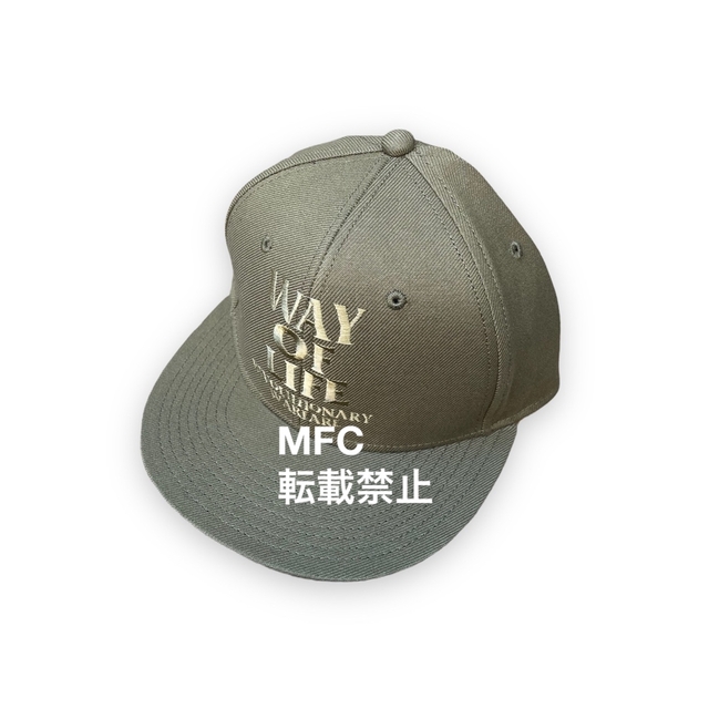 RATS EMBROIDERY CAP "WAY OF LIFE" KHAKI