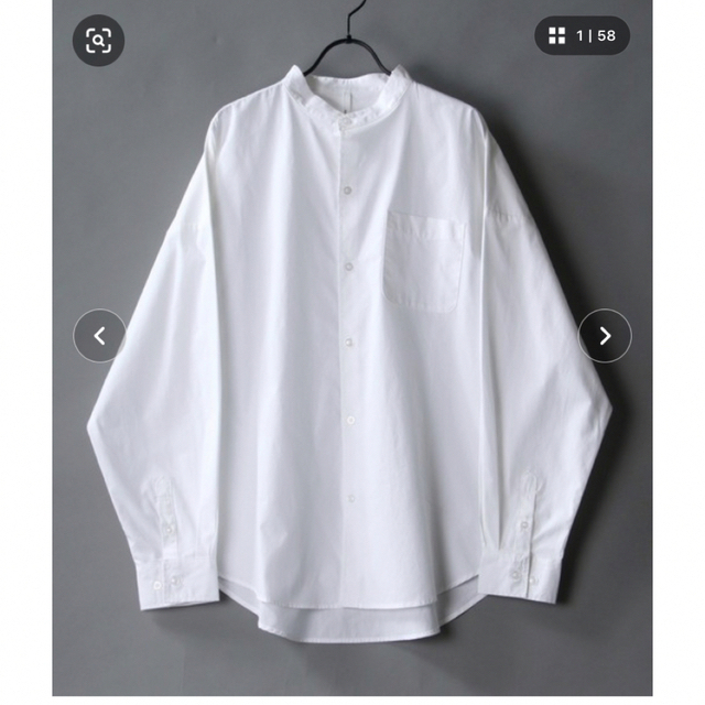 オーバーサイズ　シャツ レディースのトップス(シャツ/ブラウス(長袖/七分))の商品写真