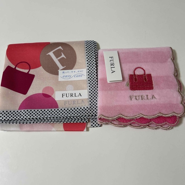 Furla(フルラ)のFURLA ♡ ハンカチ タオルハンカチ 2枚セット レディースのファッション小物(ハンカチ)の商品写真