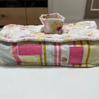 ローラアシュレイ(LAURA ASHLEY)のローラアシュレイ　Laura ashley ティッシュケース　綿100％(ティッシュボックス)