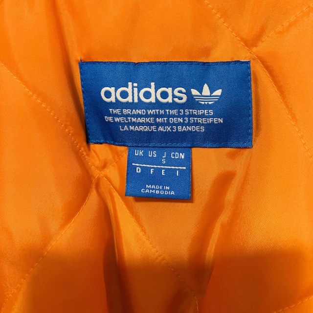 adidas originals ジャケット ブルゾン スタジャン 3本ライン