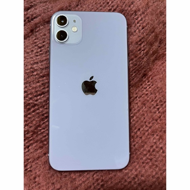 Apple(アップル)のiPhone 11 パープル 128 GB Y!mobile スマホ/家電/カメラのスマートフォン/携帯電話(スマートフォン本体)の商品写真