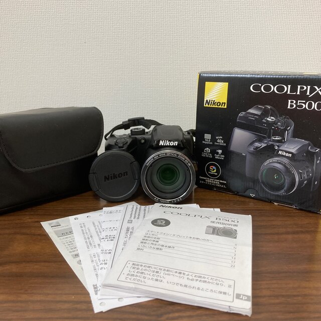 Nikon(ニコン)のNikon COOLPIX Bridge B500 BLACK スマホ/家電/カメラのカメラ(コンパクトデジタルカメラ)の商品写真