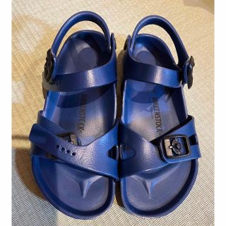 ビルケンシュトック(BIRKENSTOCK)のビルケンシュトック キッズ サンダル 21.0cm ネイビー 新品未使用(サンダル)