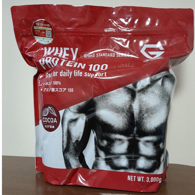 GronG ホエイプロテイン ココア風味 3Kg-
