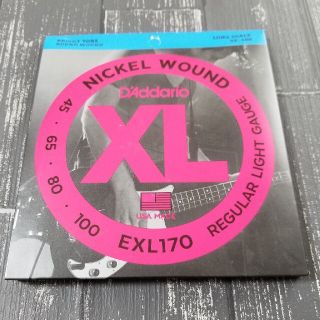 新品　D'Addario ダダリオ ベース弦 ニッケル  EXL170(弦)