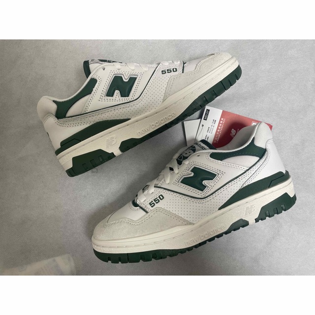 New Balance  BB550WT1 グリーン ニューバランス 24