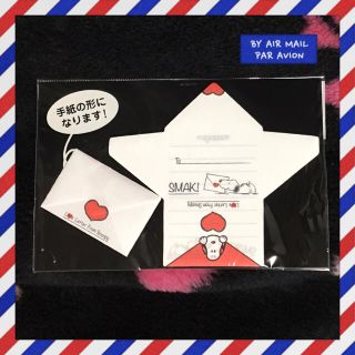 スヌーピー(SNOOPY)のSNOOPY★お手紙風❀ミニメッセージカード(カード/レター/ラッピング)