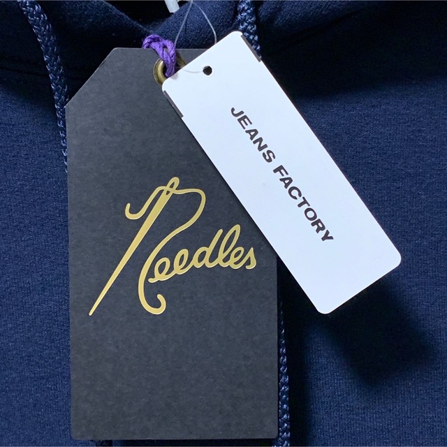 21AW Needles Jeans Factory Hoodie NAVY