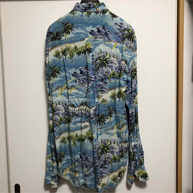 確実正規品 saint laurent 16ss アロハシャツ