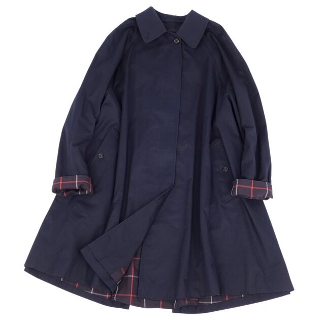 美品 Vintage バーバリー Burberrys コート 英国製 ステンカラーコート バルマカーンコート 裏チェック アウター レディース 10(L相当) ネイビー | フリマアプリ ラクマ 美品 Vintage バーバリー Burberrys コート 英国製 ステンカラーコート バルマカーンコート 裏チェック アウター レディース 10(L相当) ネイビー | フリマアプリ ラクマ