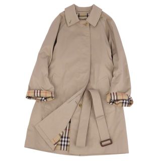 バーバリー(BURBERRY)の美品 Vintage バーバリー Burberrys コート 英国製 ベルト付き ステンカラーコート バルマカーンコート アウター レディース 6(S相当) ベージュ(その他)