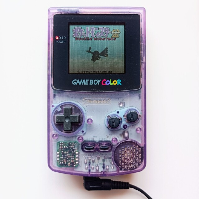 ゲームボーイポケット本体 クリアパープル スケルトン lhee.org