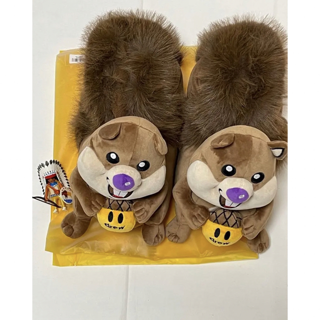 drew house sherman plush slipper 26~28cm