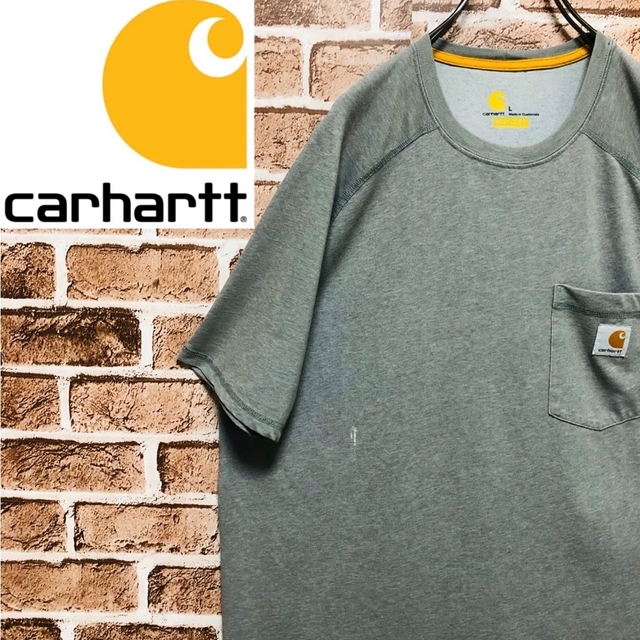 carhartt(カーハート)のカーハート ビックサイズ ポケット ロゴタグ 半袖 Tシャツ XLサイズ メンズのトップス(Tシャツ/カットソー(半袖/袖なし))の商品写真