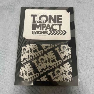 ストーンズ(SixTONES)のSixTONES 2020 TrackONE IMPACT ステッカー(アイドルグッズ)