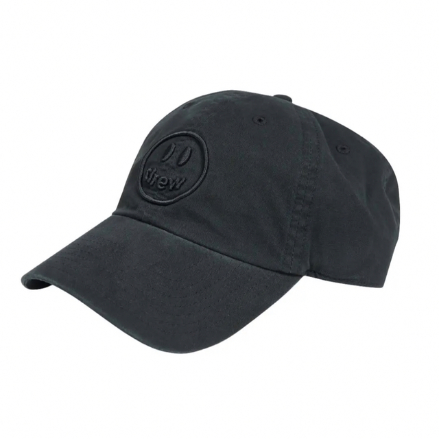 drew house mascot dad hat Black