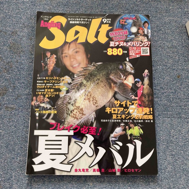 Angling Salt (アングリングソルト) 2013年 09月号 エンタメ/ホビーの雑誌(その他)の商品写真