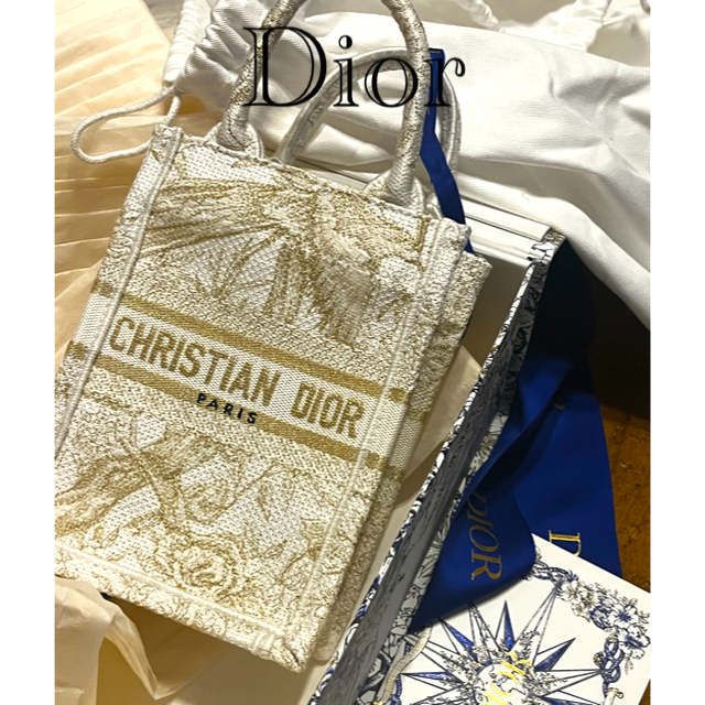 Dior - 【Dior 】ディオール　フォントート　　ブックトート　未使用