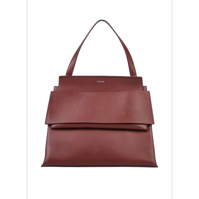 素晴らしい品質 Jil Sander - 20万 新品 ジルサンダー ボルドー レザー
